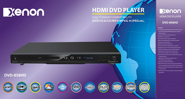 5.1 chanel HDMI DVD PLAYER